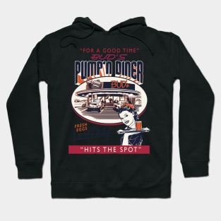 Retro Diner Gas Station Hoodie